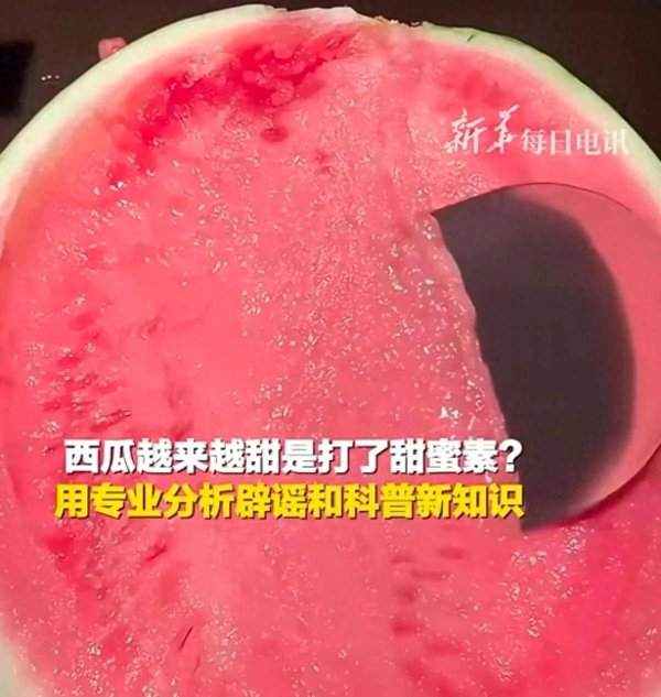 “西瓜谣言”不能总是年年岁岁“谣相似” | 新京报快评