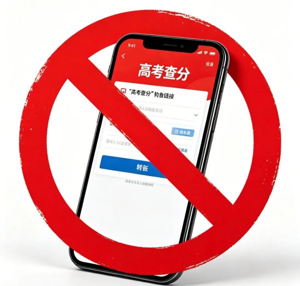 网警梳理了4个“高考查分陷阱”，家有考生的速看!